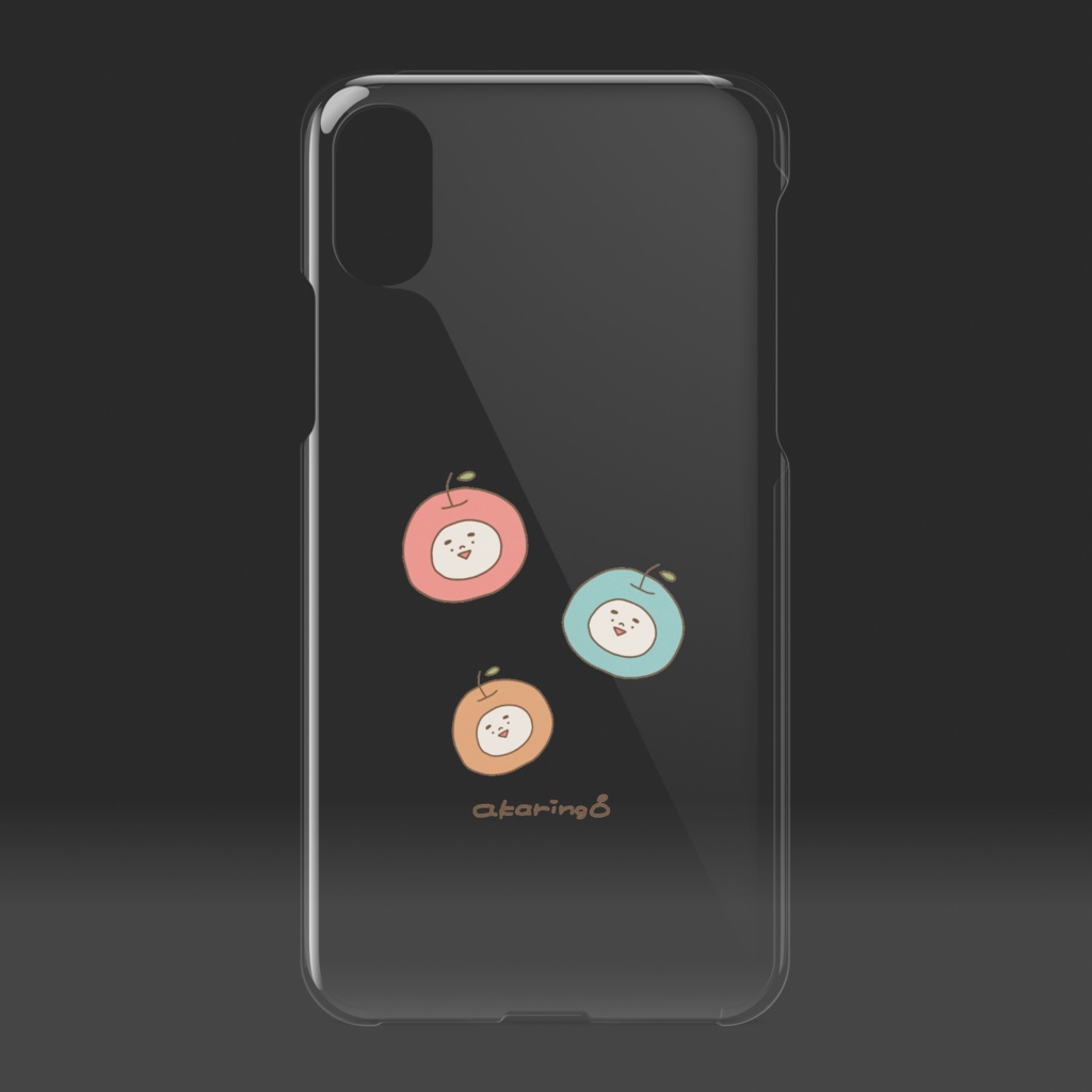 akaringo iPhoneケース