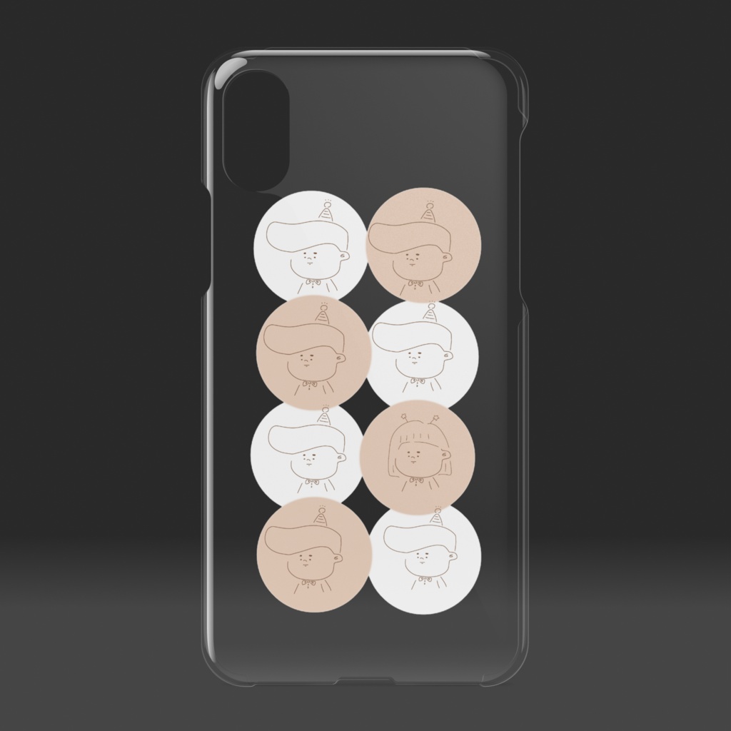 ハッピーライフiPhoneケース