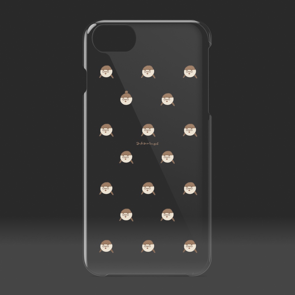 メガネっ子ちゃんiPhoneケース