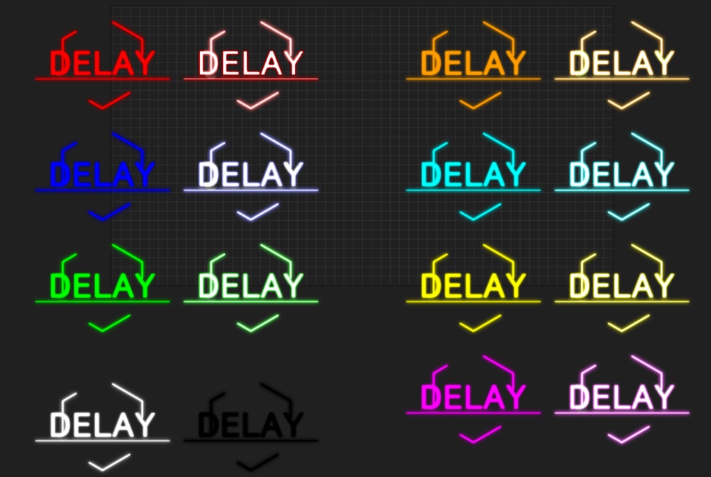 【無料あり】ココフォリア素材　DELAY(六角形)