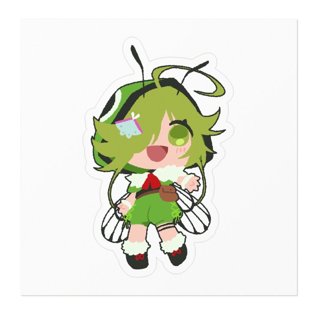 オオスカシバ-ステッカー