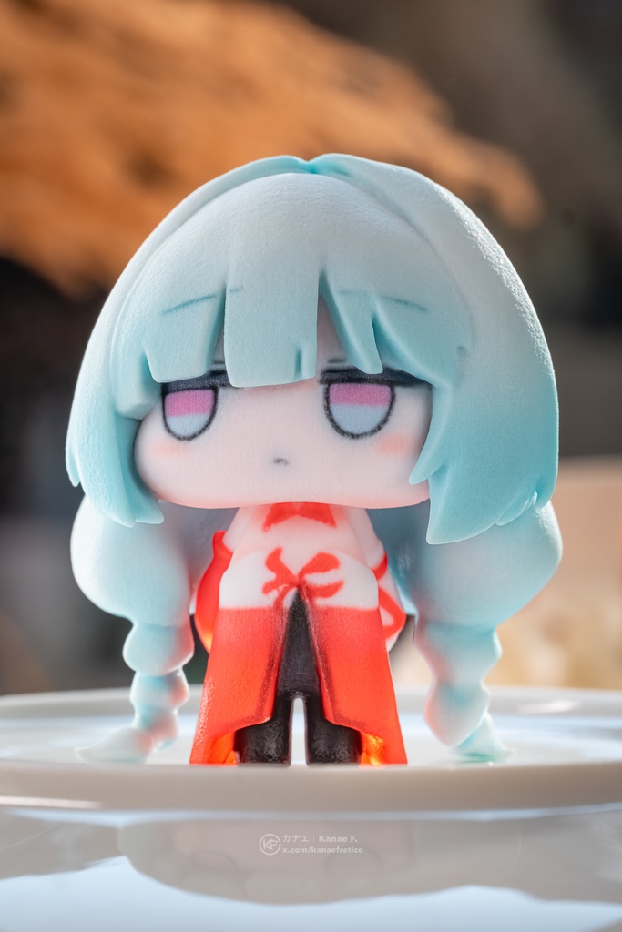 【フルカラー3Dプリントフィギュア】鳴潮 フローヴァ 赤鬼ver.