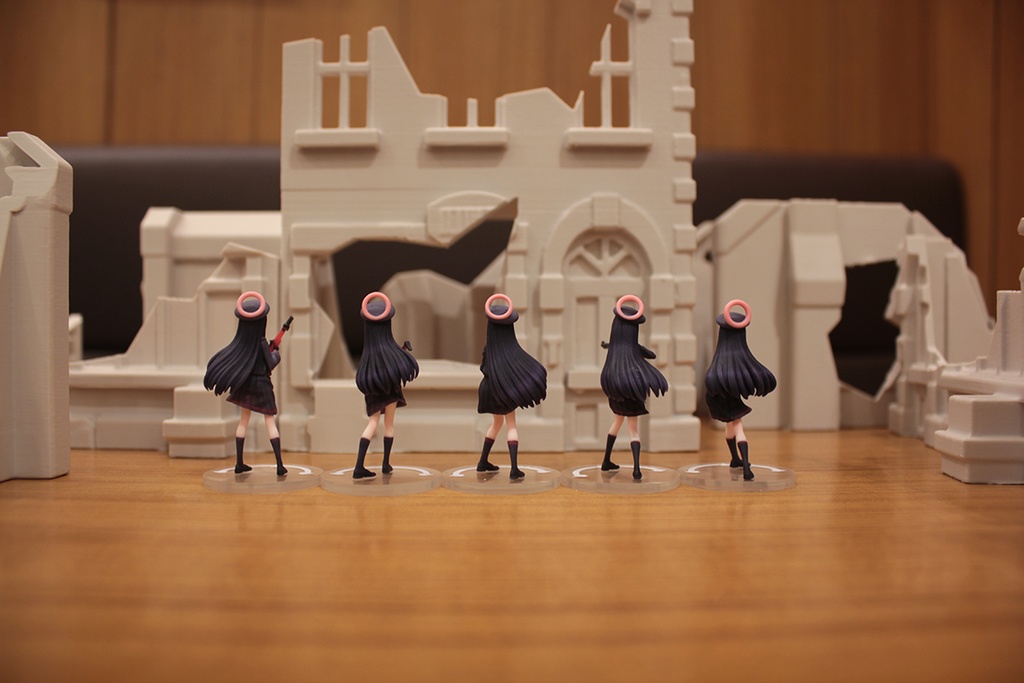 【フルカラー3Dプリントフィギュア】ブルーアーカイブ モブ トリニティ総合学園正義実現委員会セット