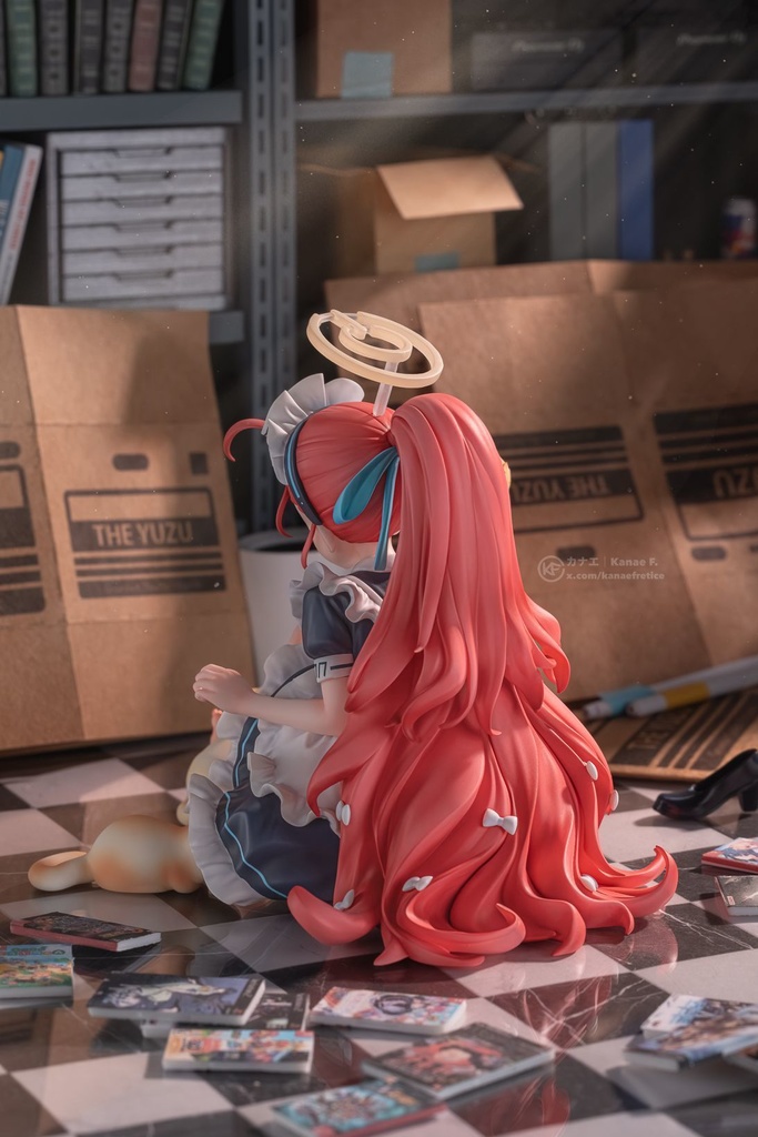 ブルーアーカイブ 「ユズ(maid)」 ガレージキット