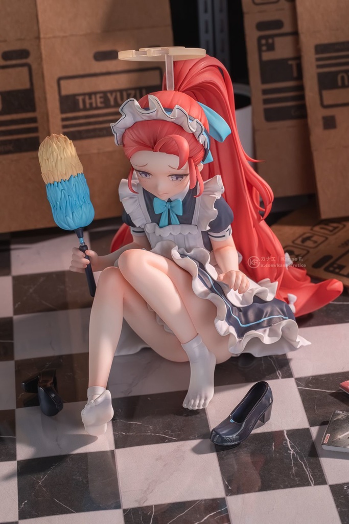 ブルーアーカイブ 「ユズ(maid)」 ガレージキット