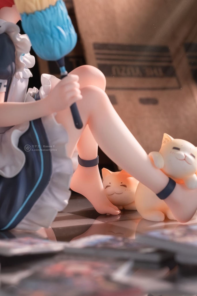 ブルーアーカイブ 「ユズ(maid)」 ガレージキット