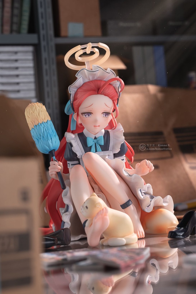 ブルーアーカイブ 「ユズ(maid)」 ガレージキット