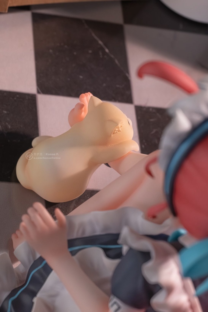 ブルーアーカイブ 「ユズ(maid)」 ガレージキット