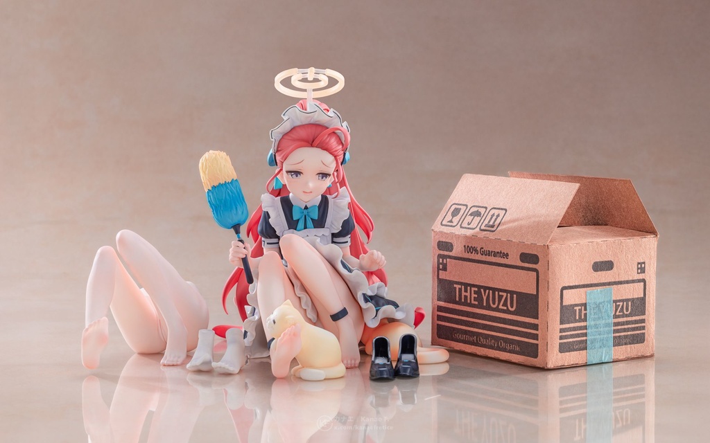 ブルーアーカイブ 「ユズ(maid)」 ガレージキット