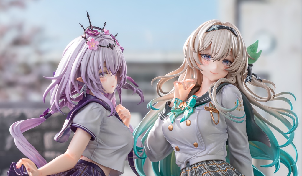 制服姿のキャスちゃん スターレイル