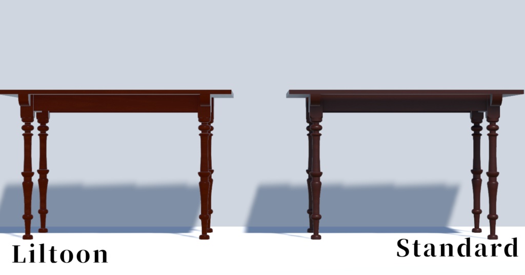 和洋風テーブル