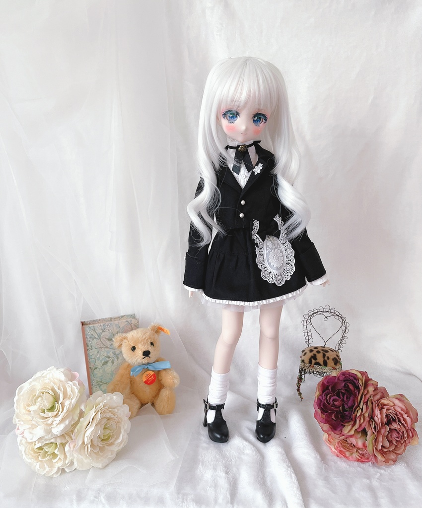 MDD（S胸）サイズ　ゴスロリ服5点セット