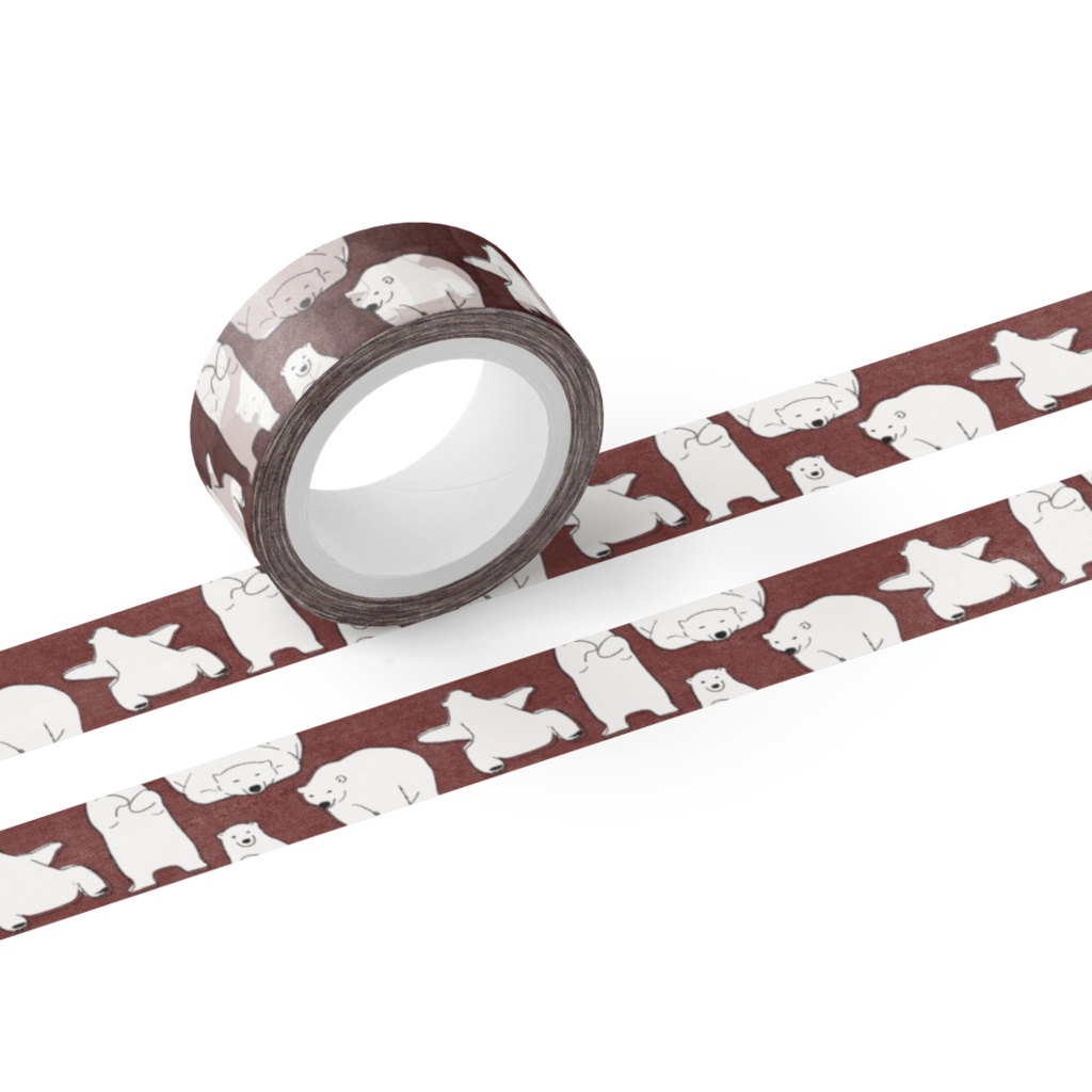 しろくまマスキングテープ