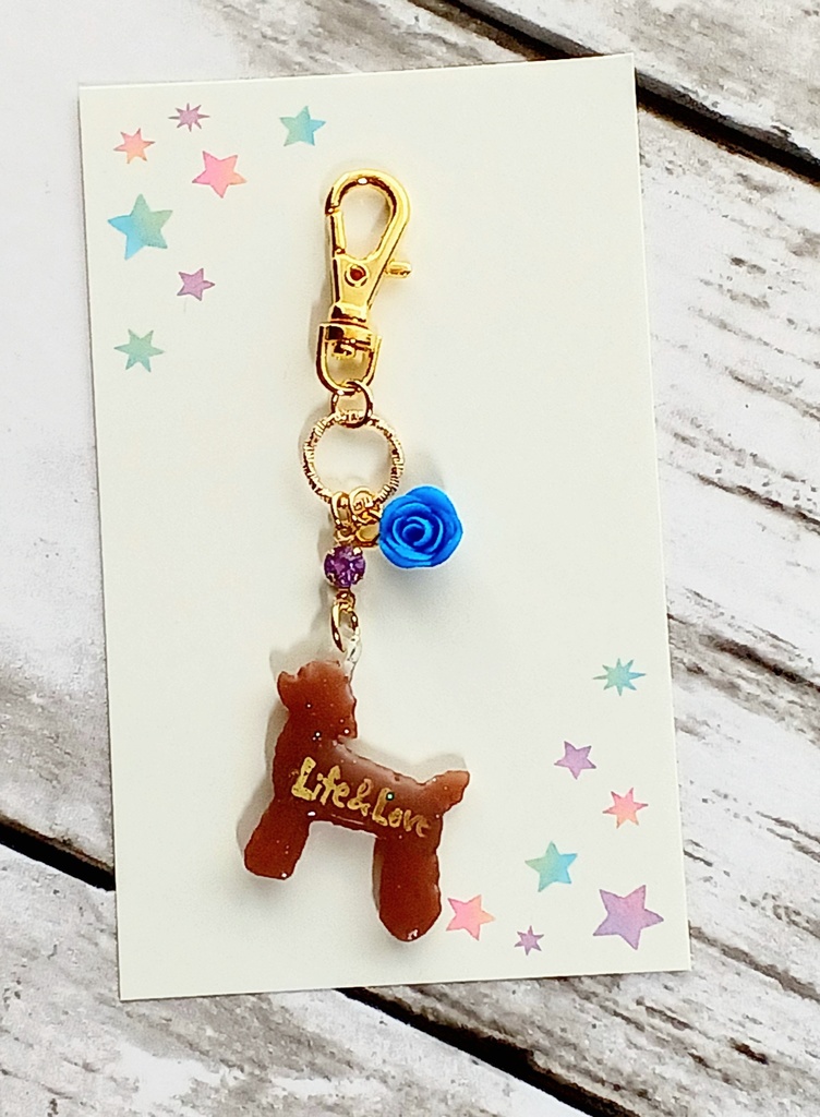 プードルのチャーム