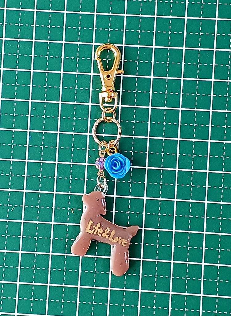 プードルのチャーム