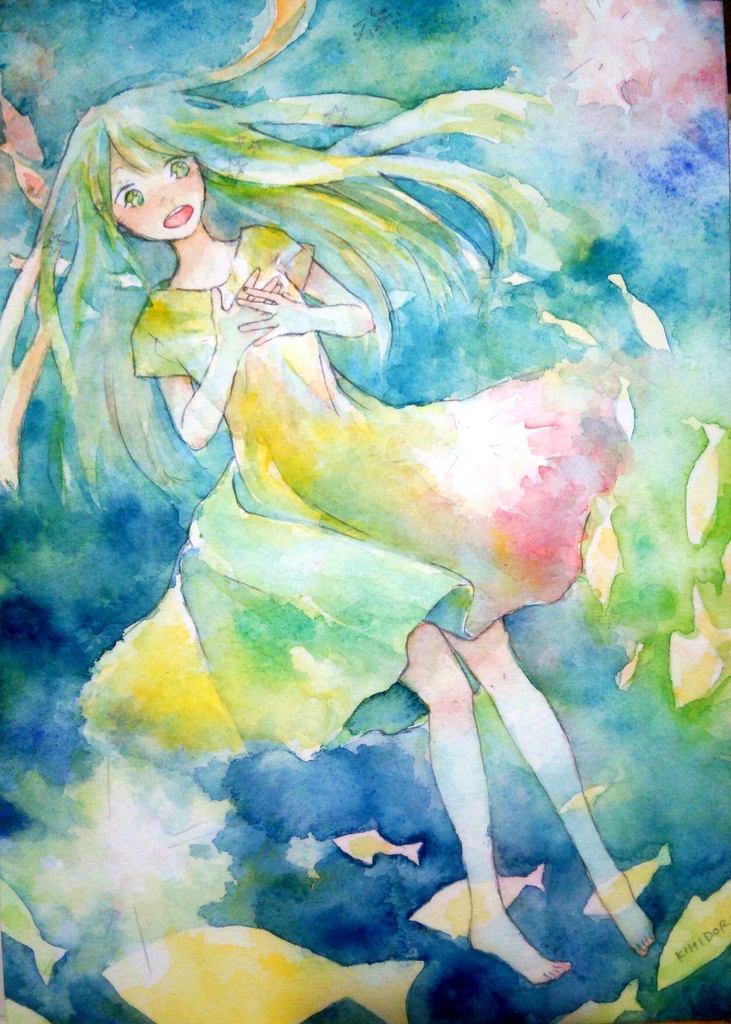 原画「きらきら」額なし