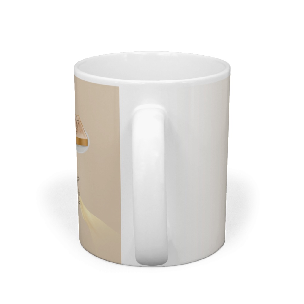 朝食戯画マグカップ