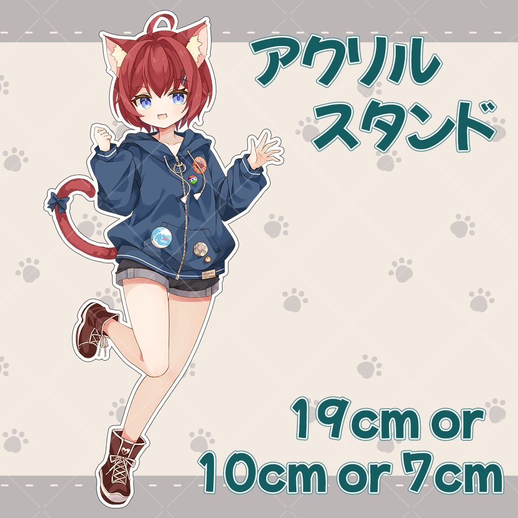 【再販✉受付OK】「はやのちかキービジュアル」アクリルスタンド