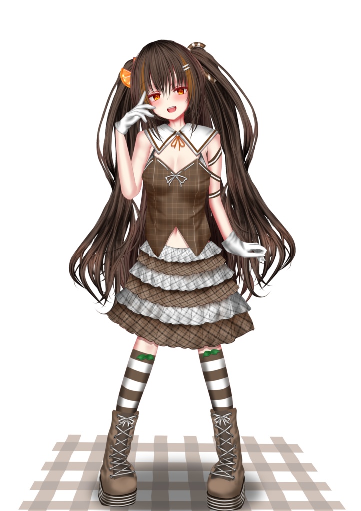 【無料】VTuber向けLive2D依頼者様向けサンプルデータ+PSDファイル