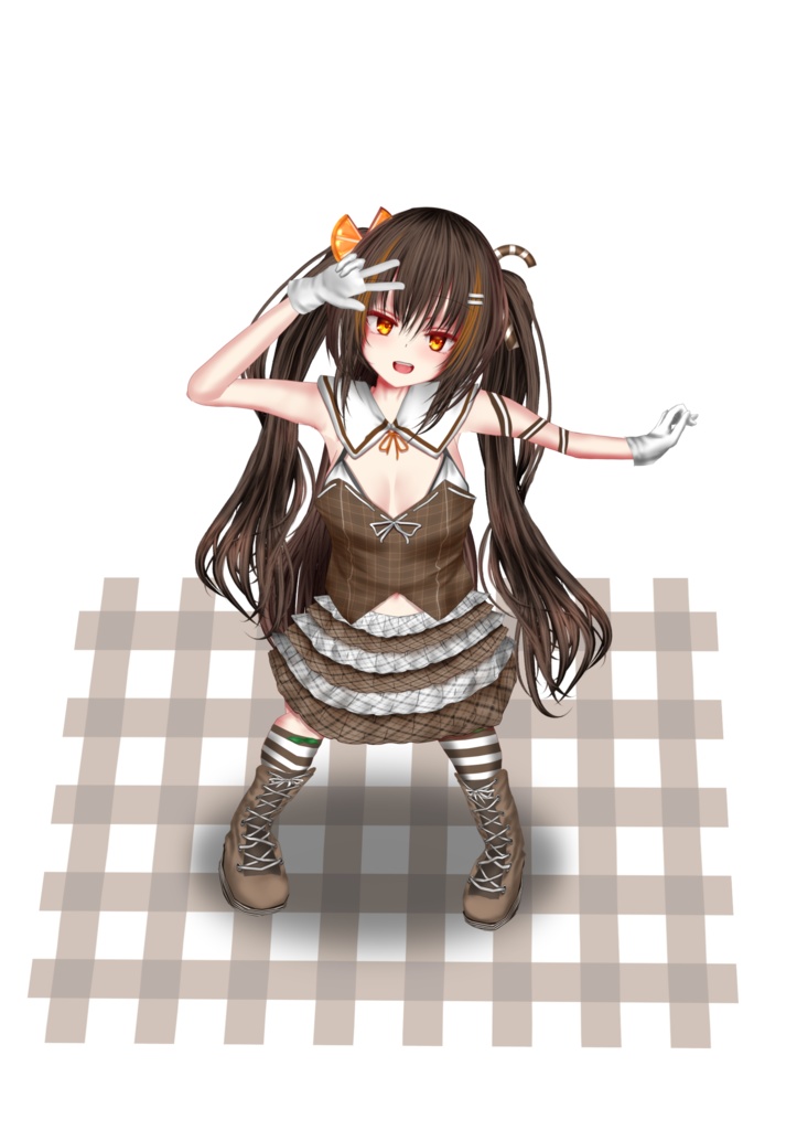 【無料】VTuber向けLive2D依頼者様向けサンプルデータ+PSDファイル