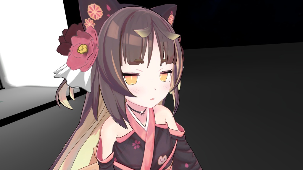 【無料】花(VRC用小物)