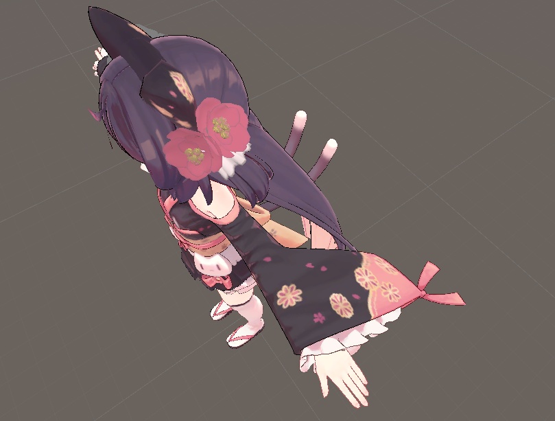 【無料】花(VRC用小物)