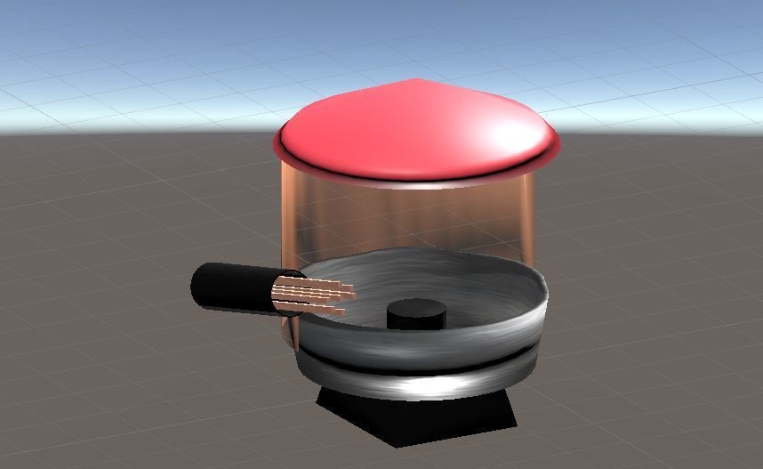 【VRC想定】わたあめ作成ギミック(Quest対応)