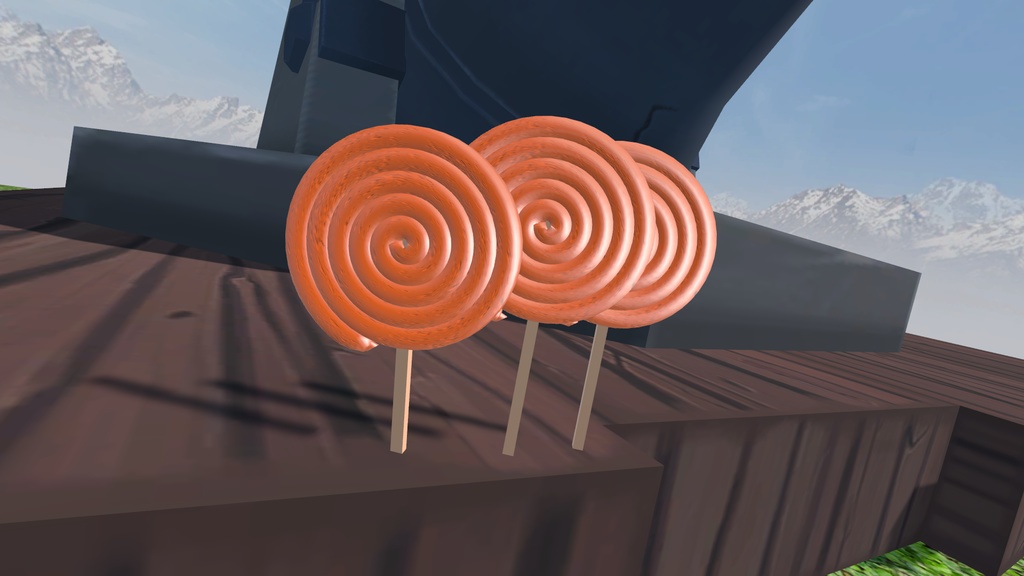 【VRC向け】ソーセージをまるめたもの