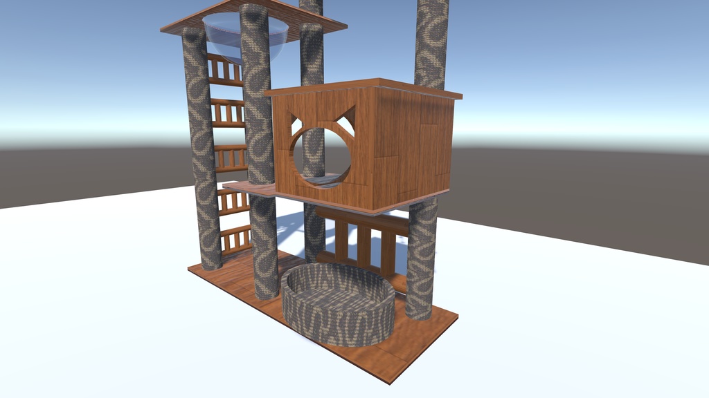 【VRC向け】キャットタワー~CatTower~