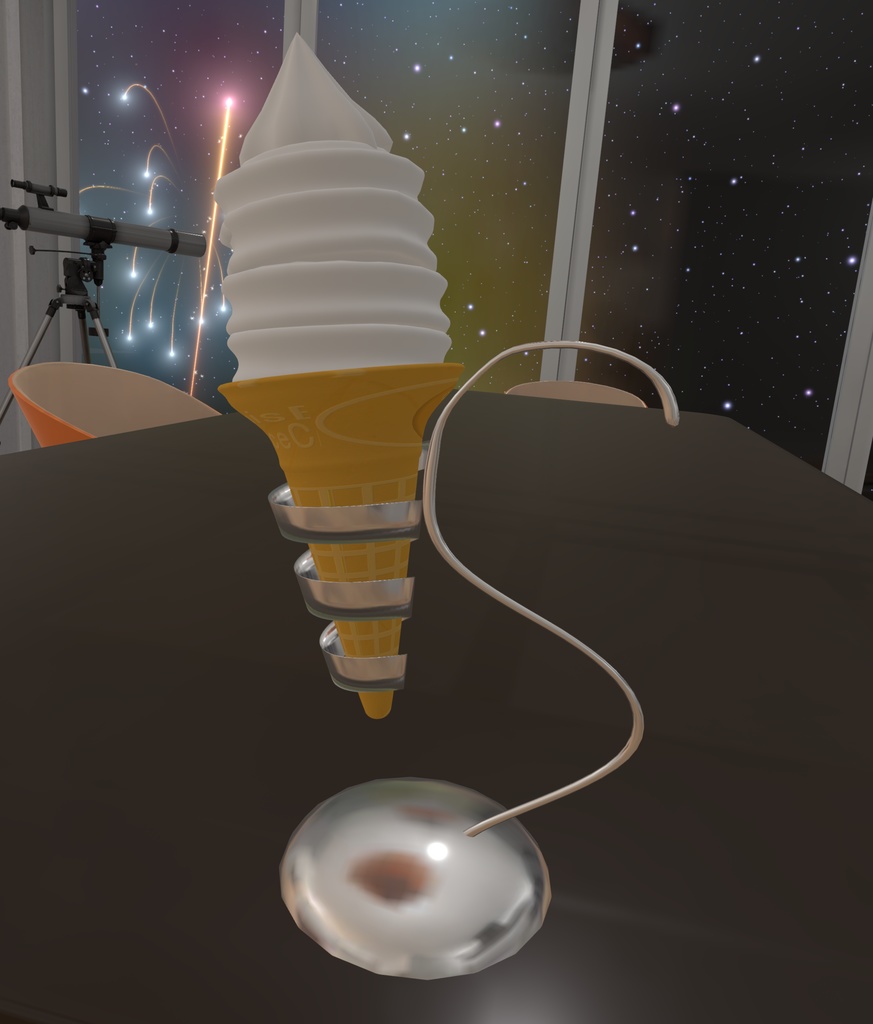 【VRC向け】ソフトクリームスタンド