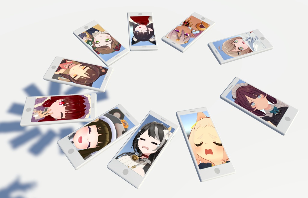 【VRCワールドギミック】Quest対応スマホカメラシステム(オフ会ごっこ、ボード張り付け)