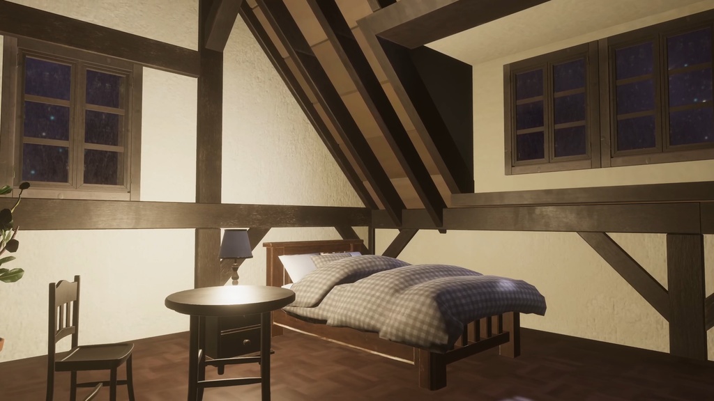 夜更けの喫茶店 - Cozy Cafe World Pack for VRChat / Unity -