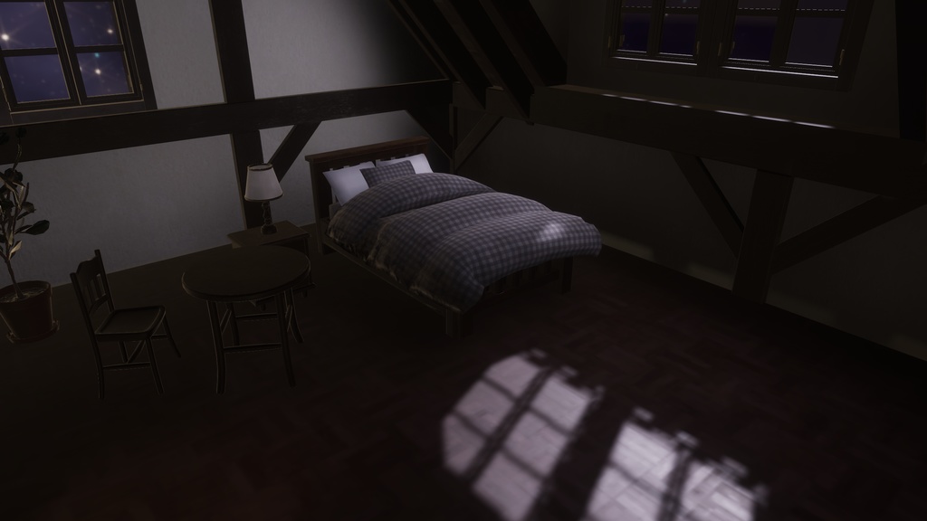 夜更けの喫茶店 - Cozy Cafe World Pack for VRChat / Unity -