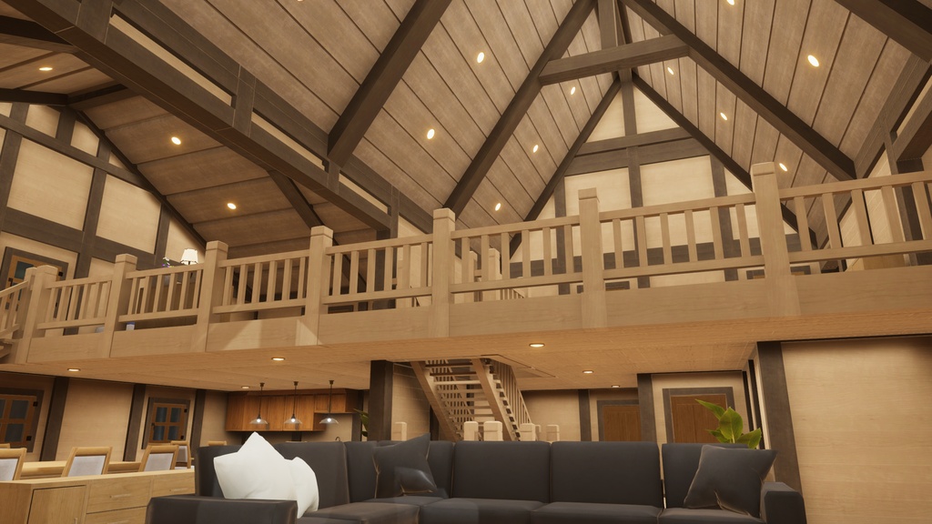 静かな森のコテージ -Peaceful cottage World Pack for VRChat / Unity -
