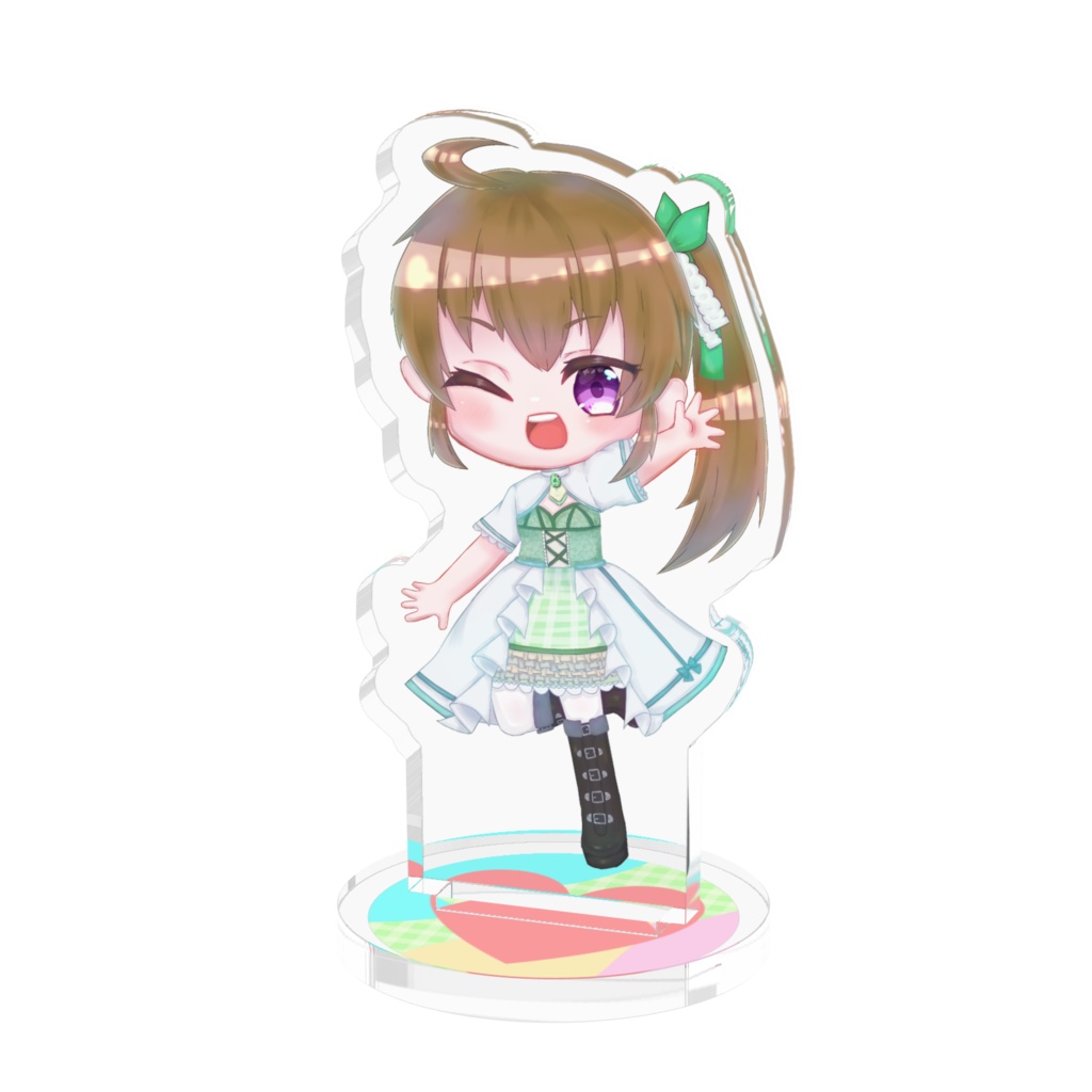 愛白遊兎アイドル衣装ミニアクスタ