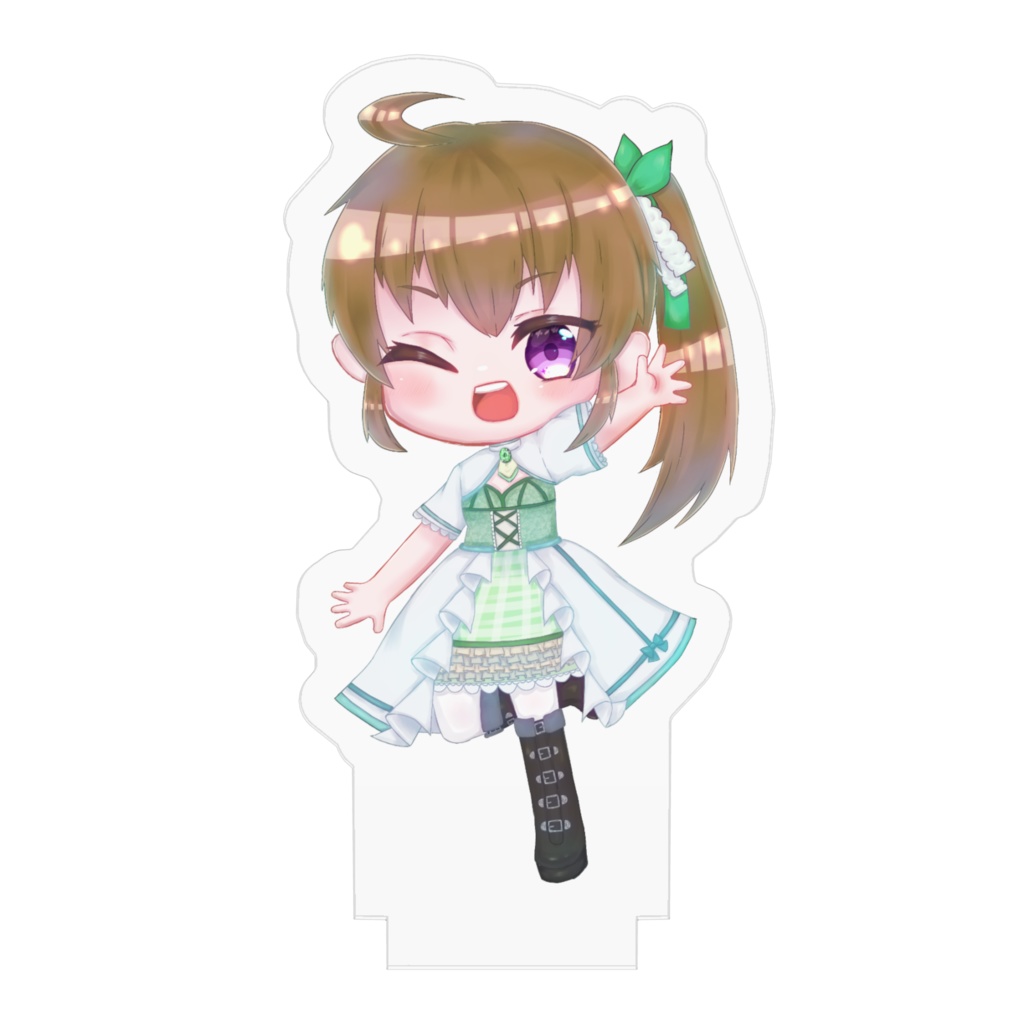 愛白遊兎アイドル衣装ミニアクスタ