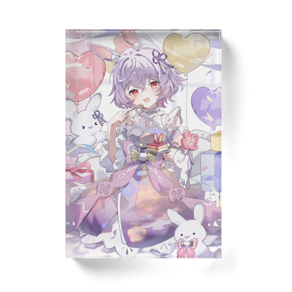 【販売終了】【紫兎みさ デビュー半年記念グッズ】アクリルブロック