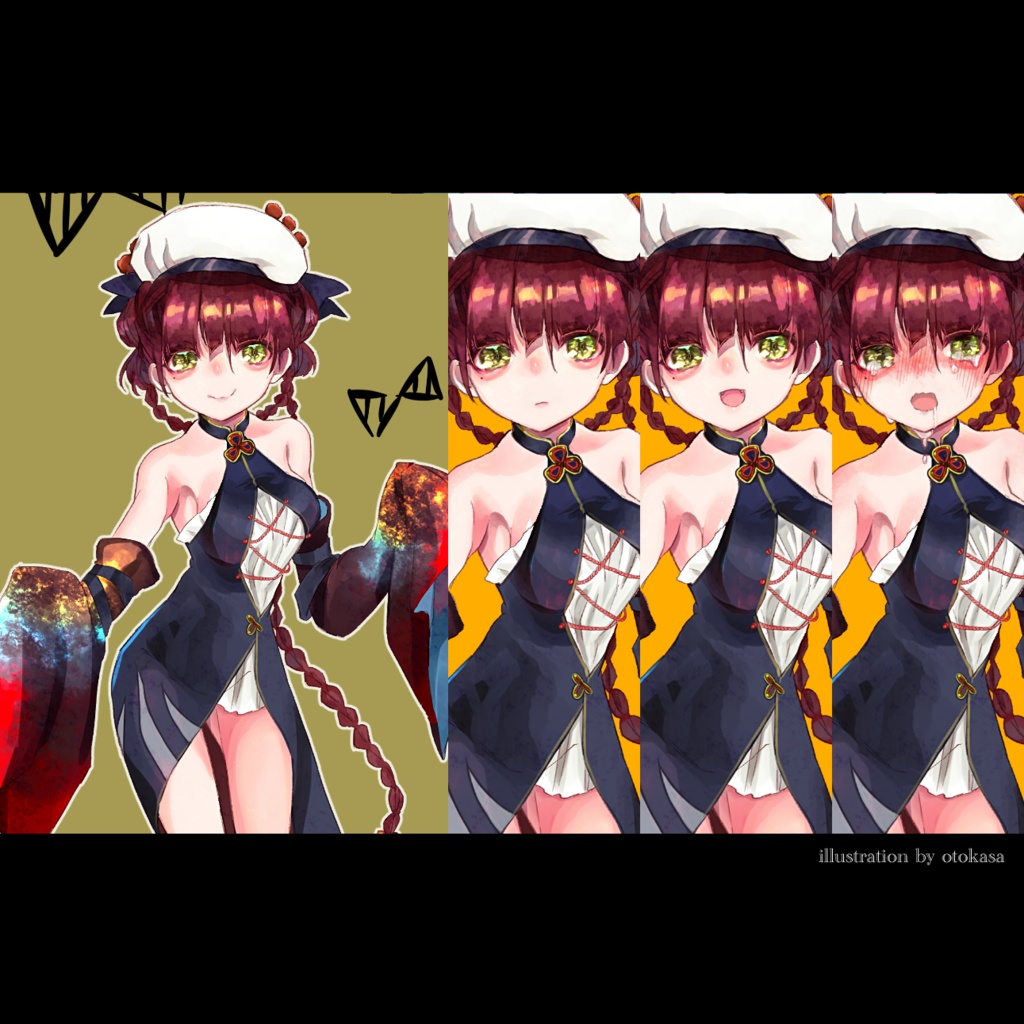 【非商用フリー】居残り立ち絵パック