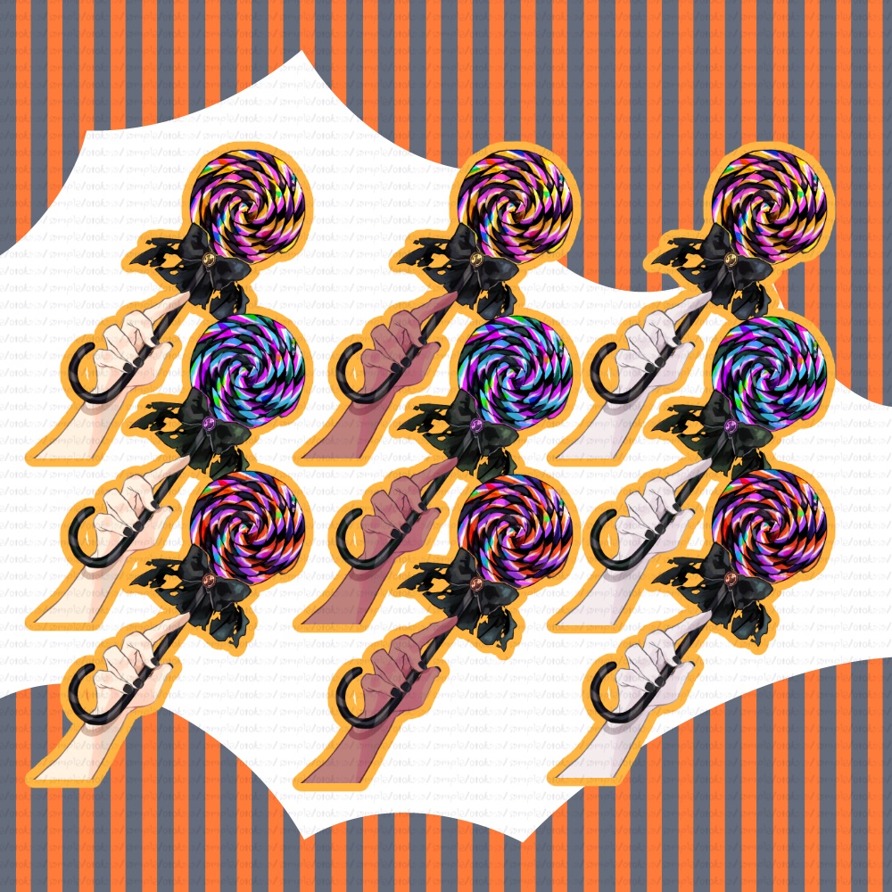 お菓子セット【イラスト素材】