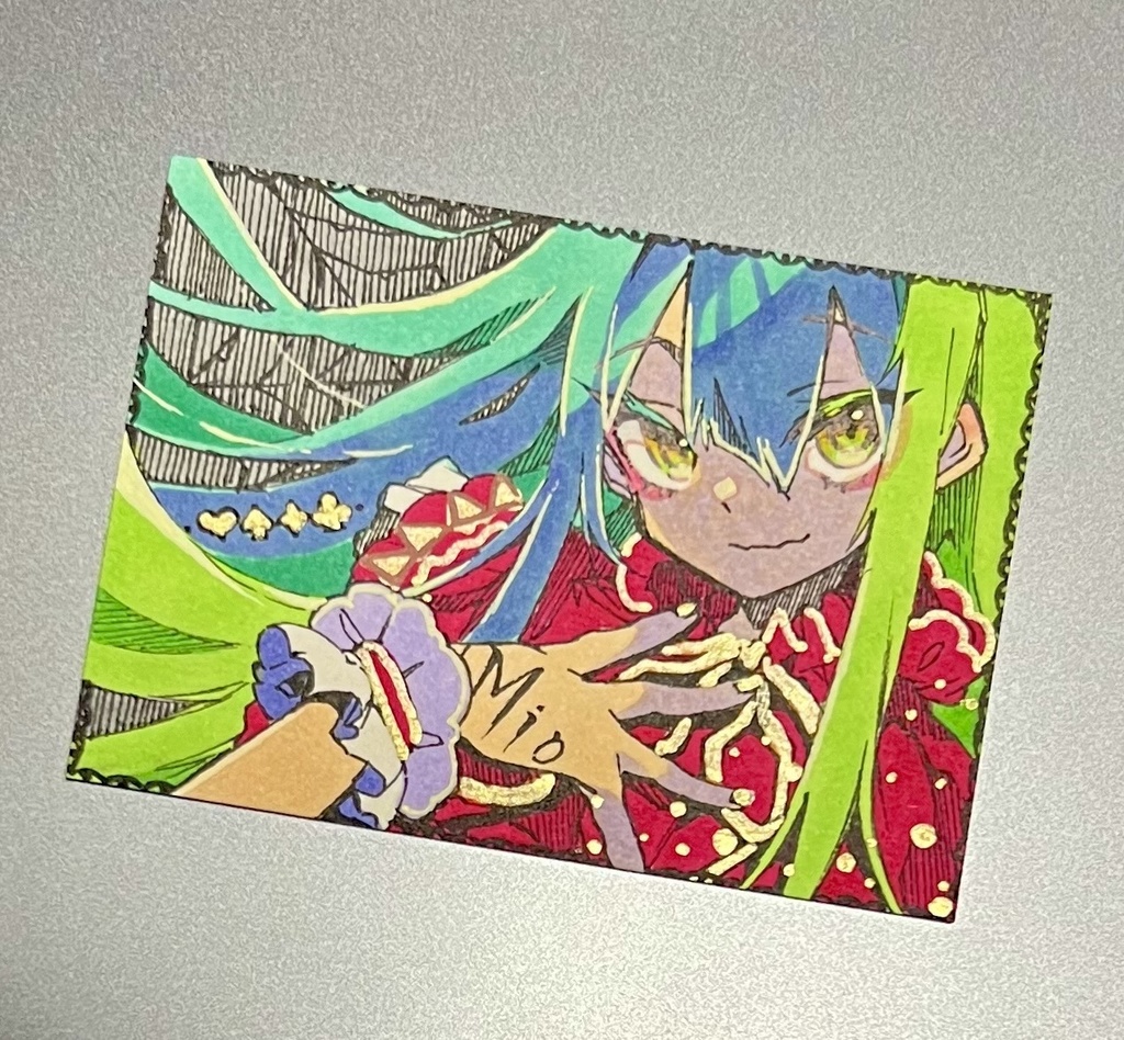 トレカサイズ原画