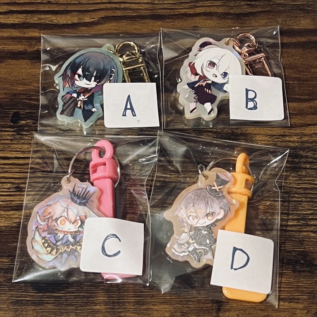 アクリルキーホルダー