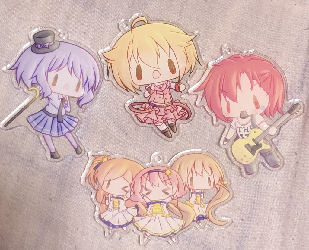 アリエス 伊吹翼 ジュリア 真壁瑞希 アクリルキーホルダー