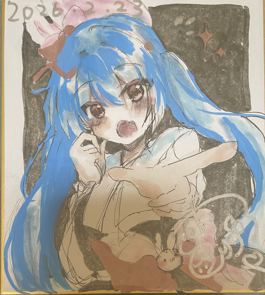 色紙Ｂ【 #雪乃くりす生誕祭2026 】