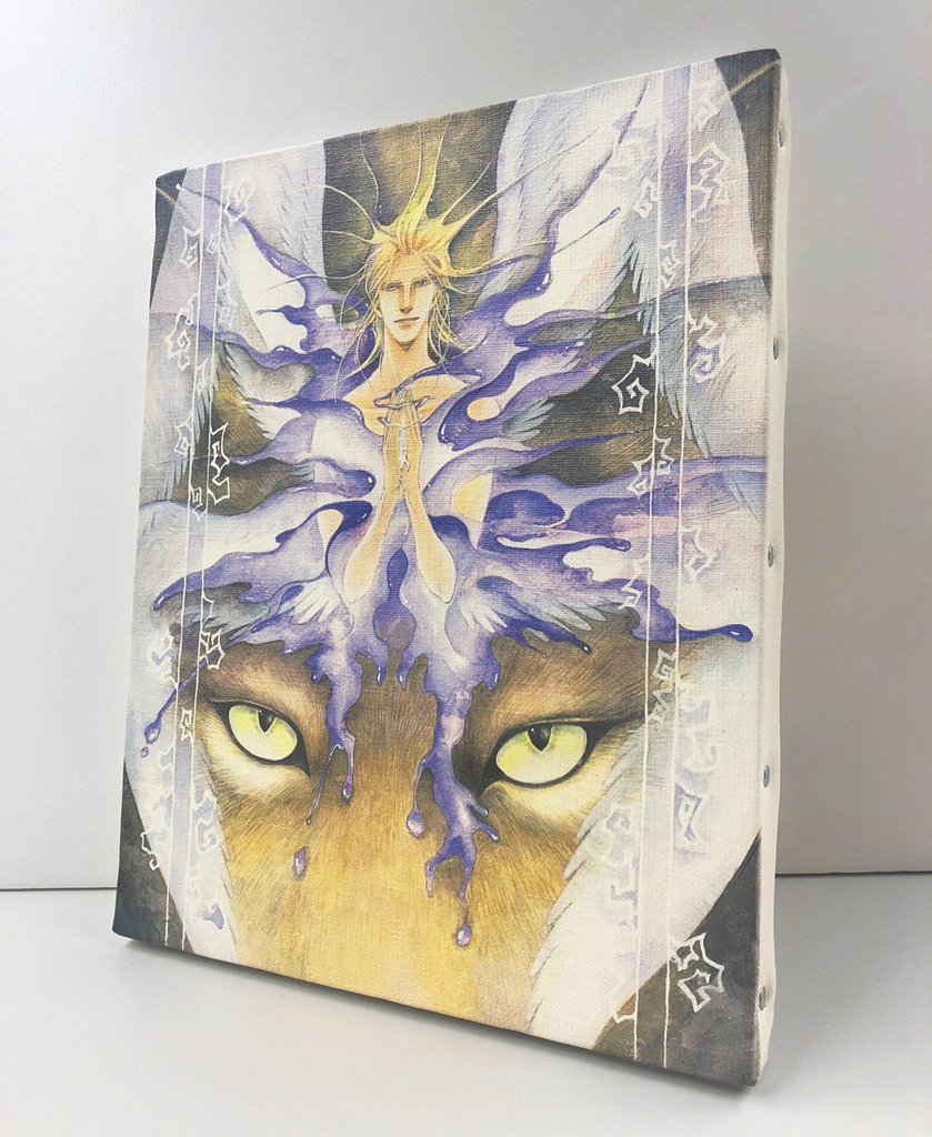 【受付終了】「ファサード」篠原鳥童先生直筆サイン入り・描き下ろしキャンバスアート