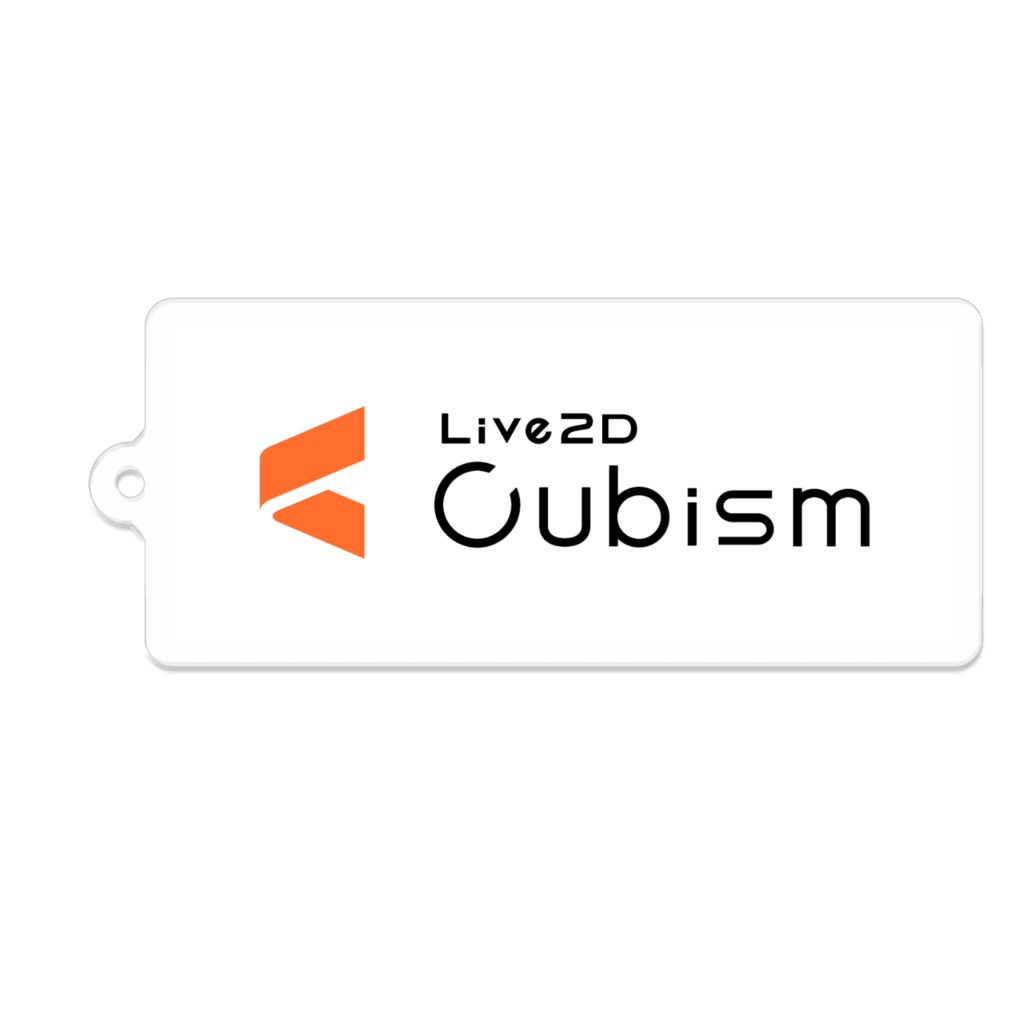 Live2D Cubismロゴ アクリルキーホルダー