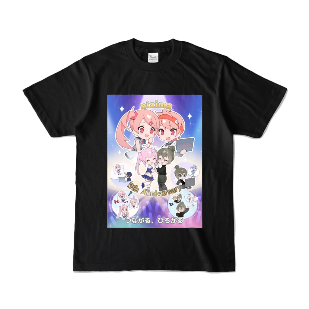 nizima 5周年記念イラストTシャツ