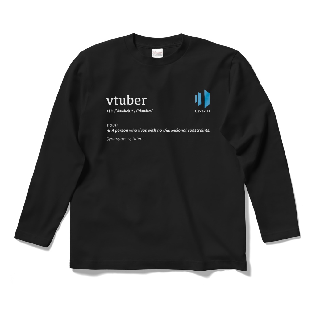 vtuber ロングTシャツ