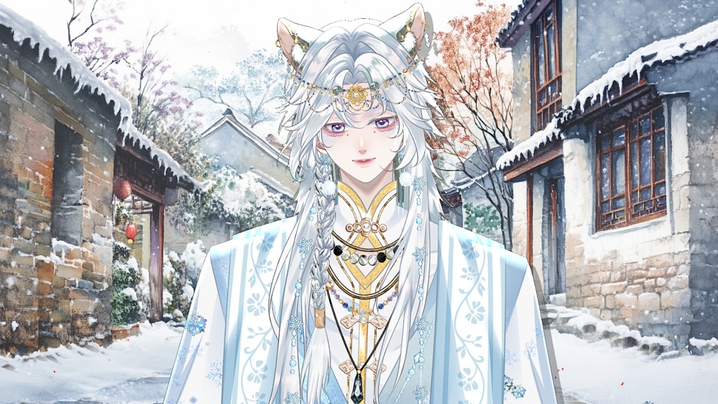 [Live2D Model] Yama Premade Model [Blue Ver.]【Live2Dモデル】