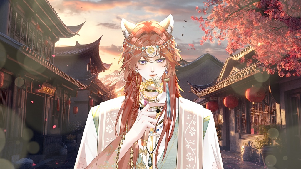 [Live2D Model] Yama Premade Model [Red Ver.] 【Live2Dモデル】