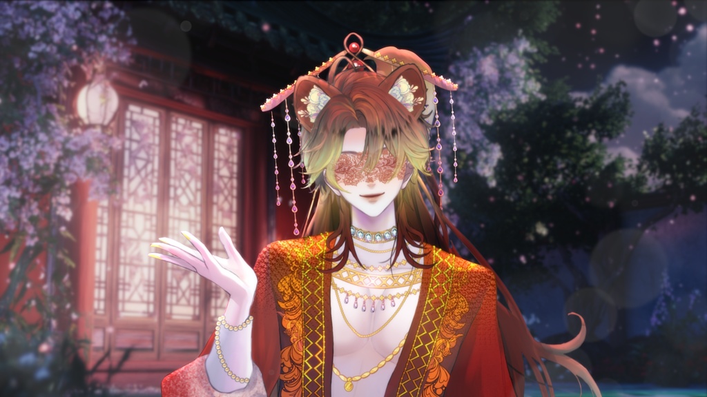 [Live2D Model] Lion Premade Model [Red Ver.] 【Live2Dモデル】